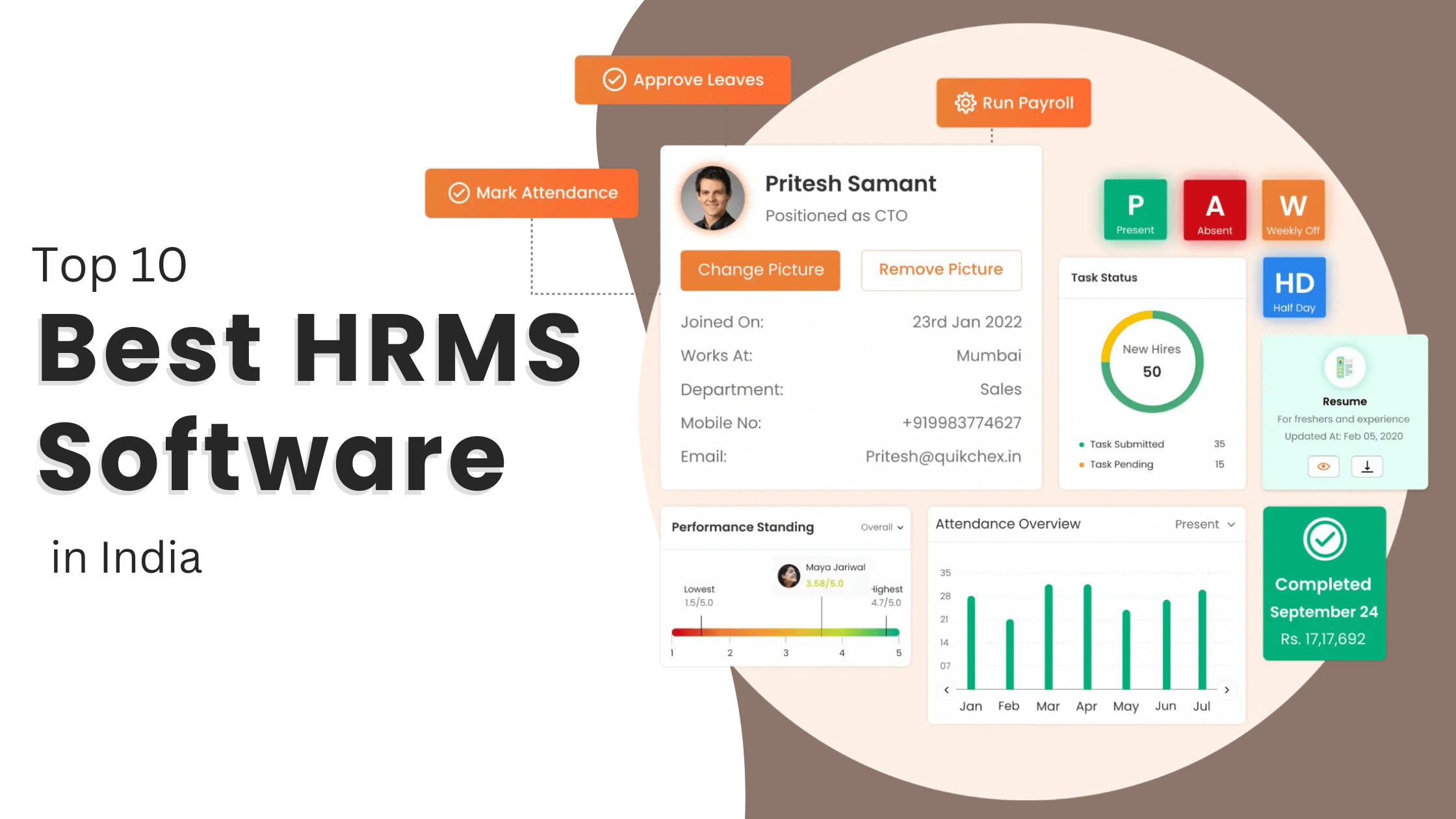best hrms software in india